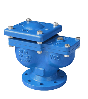 شیر تخلیه هوا دو روزنه GGG40 PN16 سایز 100 (4